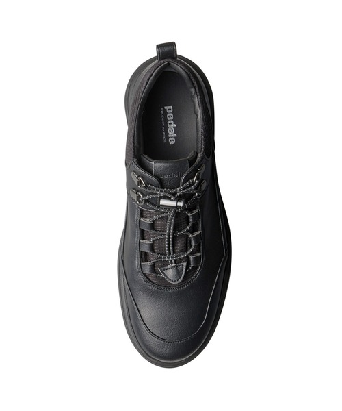 ASICS WALKING（アシックスウォーキング）の「PEDALA（ペダラ） レースアップシューズ GORE-TEX防水 2E 3.5cmヒール（スニーカー・レディース・ブラック・25.0cm/22.0cm/22.5cm/23.0cm/24.0cm/24.5cm/23.5cm）」の11枚目の写真