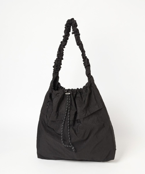 niko and...(ニコアンド)の「オリジナルドロストショルダーバッグ(ショルダーバッグ・レディース・ブルー/アイボリー/ブラック・0)」の2枚目の写真