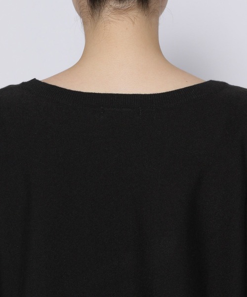 LEPSIM（レプシィム）の「14ゲージボリュームショートプルオーバー　183621（ニット/セーター・レディース・ダークブラウン/グリーン/ブラック/オフホワイト/ブルー/ホワイト・FREE）」の16枚目の写真