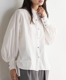 EUCLAID（エウクレイド）の「バッグギャザーオーバーサイズシャツ（シャツ/ブラウス）」