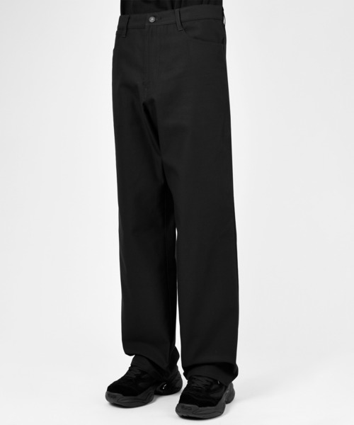 LAD MUSICIAN(ラッドミュージシャン)の「STRAIGHT PANTS(チノパンツ・メンズ・ブラック・44/46/42)」の3枚目の写真