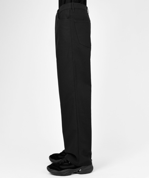 LAD MUSICIAN(ラッドミュージシャン)の「STRAIGHT PANTS(チノパンツ・メンズ・ブラック・44/46/42)」の4枚目の写真