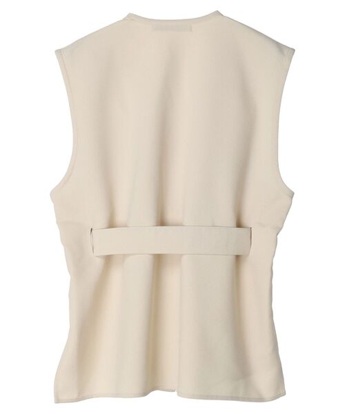 Green　Parks（グリーンパークス）の「B.ウエストベルトベスト（ベスト・レディース・グレー/ホワイト系その他2・FREE）」の17枚目の写真