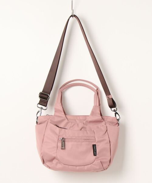 Y'SACCS（イザック）の「【Y’SACCS vous et】ラウンド2WAYミニトート（ショルダーバッグ・レディース・ライトブルー/マスタード/ライトピンク/グレー/カーキ/ブラック/グリーン・FREE）」の7枚目の写真