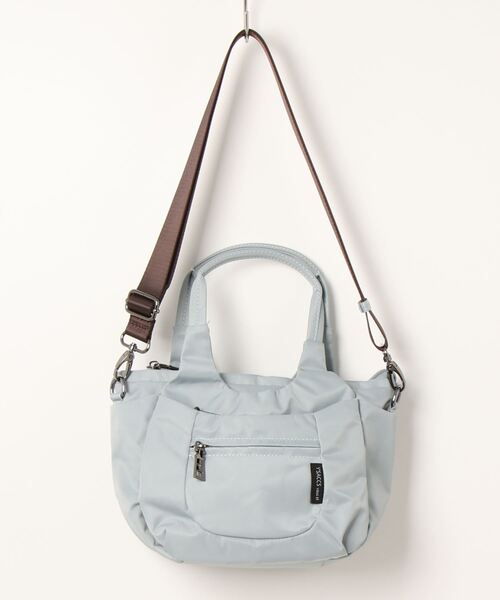 Y'SACCS（イザック）の「【Y’SACCS vous et】ラウンド2WAYミニトート（ショルダーバッグ・レディース・ライトブルー/マスタード/ライトピンク/グレー/カーキ/ブラック/グリーン・FREE）」の5枚目の写真