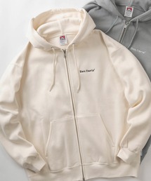 BEN DAVIS（ベンデイビス）の「【BEN DAVIS/ベンデイビス】ブランドネーム ワンポイント刺繍デザイン ヘビーウェイト スウェット ダブルジップパーカー/ HEAVY SWEAT ZIP HOODIE（パーカー・レディース）」