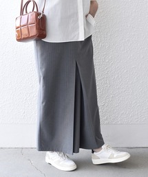 【ZOZO限定】SHIPS.me:TR ボックス タック スカート