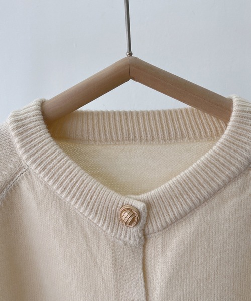 MILAE(ミレ)の「ボーダー柄ニットカーディガン(カーディガン/ボレロ・レディース・ブラウン/ネイビー/カーキ・FREE)」の10枚目の写真