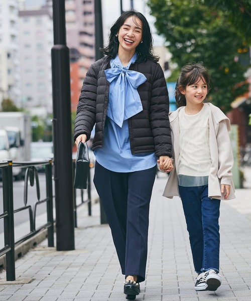 coca（coca）（コカ）の「デタッチャブル2wayライトダウン（ダウンジャケット/コート・レディース・ブラック/ベージュ・S/L/M）」の15枚目の写真