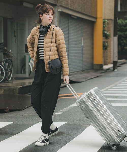 coca（coca）（コカ）の「デタッチャブル2wayライトダウン（ダウンジャケット/コート・レディース・ブラック/ベージュ・S/L/M）」の8枚目の写真