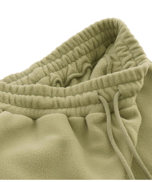 ANAP（アナップ）の「英字刺繍フリースジョガーパンツ【別売りSETUP】（スウェットパンツ・レディース・ブラック/カーキ・FREE）」の17枚目の写真