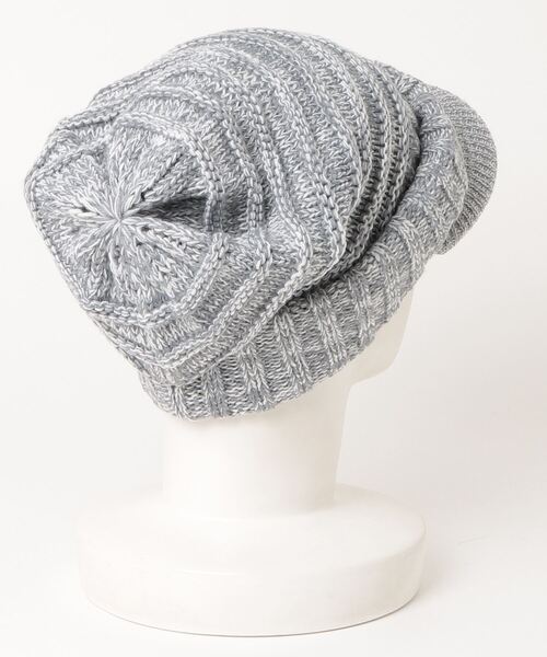 ８(eight)（エイト）の「カラーバイザーニット（ニットキャップ/ビーニー・メンズ・グレー×ホワイト/ブラック×グレー/ベージュ系その他・FREE）」の16枚目の写真