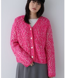 human woman | ◆フェザーミックスニットカーディガン(カーディガン/ボレロ)