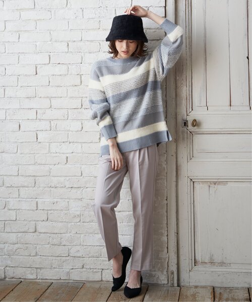 ikka(イッカ)の「あたたかBeasystretchパンツ(その他パンツ・レディース・ブラック/ブラウン/ベージュ・L/M/S)」の21枚目の写真