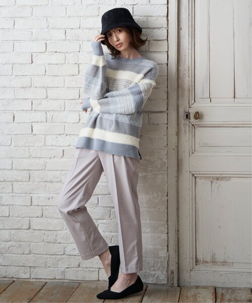 ikka(イッカ)の「あたたかBeasystretchパンツ(その他パンツ・レディース・ブラック/ブラウン/ベージュ・L/M/S)」の22枚目の写真