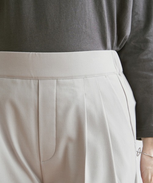 ikka(イッカ)の「あたたかBeasystretchパンツ(その他パンツ・レディース・ブラック/ブラウン/ベージュ・L/M/S)」の9枚目の写真