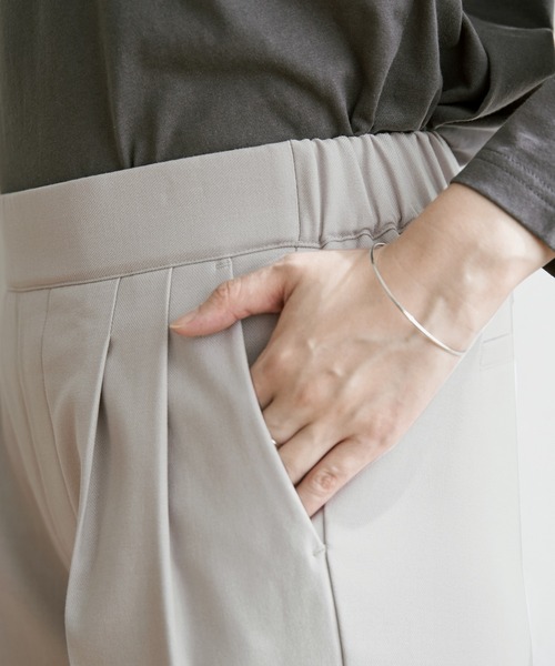 ikka(イッカ)の「あたたかBeasystretchパンツ(その他パンツ・レディース・ブラック/ブラウン/ベージュ・L/M/S)」の15枚目の写真