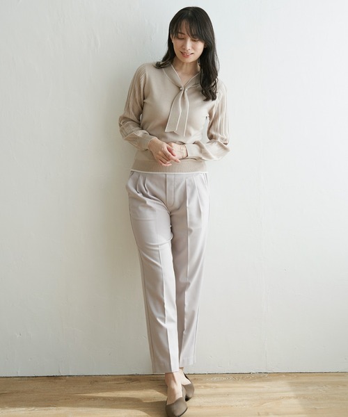 ikka(イッカ)の「あたたかBeasystretchパンツ(その他パンツ・レディース・ブラック/ブラウン/ベージュ・L/M/S)」の12枚目の写真