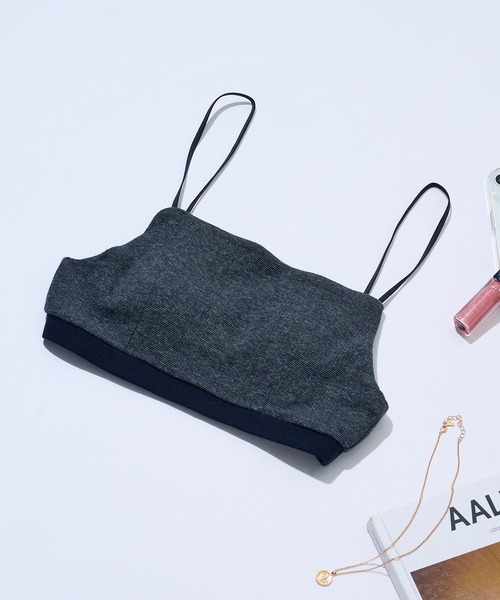 MILLER(ミラー)の「【Robert P. Miller】リブブラトップス RM234-2110(チューブトップ・レディース・アイボリー/ライトブルー/ダークブラウン/ブラック/ブラウン/ライトグレー/その他5/レッド/グリーン/ブラウン系1/ネイビー/その他6/ブルー/レッド系その他/その他2/その他3/その他4/イエロー/マルチ・FREE)」の16枚目の写真
