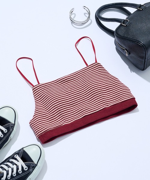 MILLER(ミラー)の「【Robert P. Miller】リブブラトップス RM234-2110(チューブトップ・レディース・アイボリー/ライトブルー/ダークブラウン/ブラック/ブラウン/ライトグレー/その他5/レッド/グリーン/ブラウン系1/ネイビー/その他6/ブルー/レッド系その他/その他2/その他3/その他4/イエロー/マルチ・FREE)」の17枚目の写真