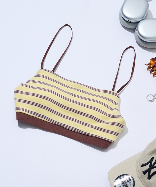 MILLER(ミラー)の「【Robert P. Miller】リブブラトップス RM234-2110(チューブトップ・レディース・アイボリー/ライトブルー/ダークブラウン/ブラック/ブラウン/ライトグレー/その他5/レッド/グリーン/ブラウン系1/ネイビー/その他6/ブルー/レッド系その他/その他2/その他3/その他4/イエロー/マルチ・FREE)」の11枚目の写真