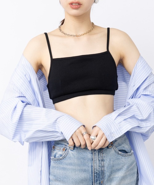 MILLER(ミラー)の「【Robert P. Miller】リブブラトップス RM234-2110(チューブトップ・レディース・アイボリー/ライトブルー/ダークブラウン/ブラック/ブラウン/ライトグレー/その他5/レッド/グリーン/ブラウン系1/ネイビー/その他6/ブルー/レッド系その他/その他2/その他3/その他4/イエロー/マルチ・FREE)」の21枚目の写真