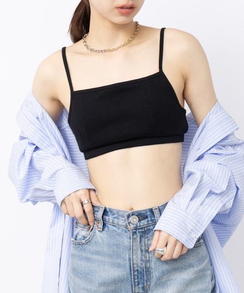 MILLER(ミラー)の「【Robert P. Miller】リブブラトップス RM234-2110(チューブトップ・レディース・アイボリー/ライトブルー/ダークブラウン/ブラック/ブラウン/ライトグレー/その他5/レッド/グリーン/ブラウン系1/ネイビー/その他6/ブルー/レッド系その他/その他2/その他3/その他4/イエロー/マルチ・FREE)」の20枚目の写真