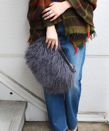 SHIPS for women | ファー2WAYクラッチ◇(クラッチバッグ)