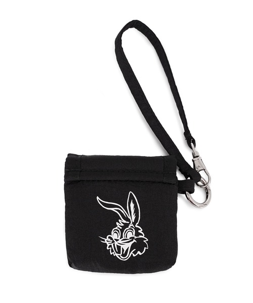 GYDA(ジェイダ)の「【WEB限定商品】GYDA (ジェイダ) ラバーワッペンショルダーバッグ ワイヤレスイヤフォンケース付き GY-B171(ショルダーバッグ・レディース・ブラック・FREE)」の9枚目の写真