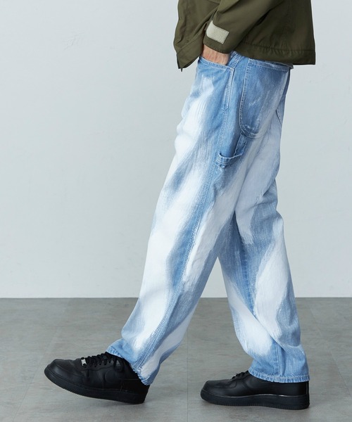 Wrangler/ラングラー【WRAPID TRANSIT/ラピッドトランジット】新色追加/ワイドペインターデニムパンツ カラーデニムパンツ【ユニセックス】（デニムパンツ）｜Lee（リー）