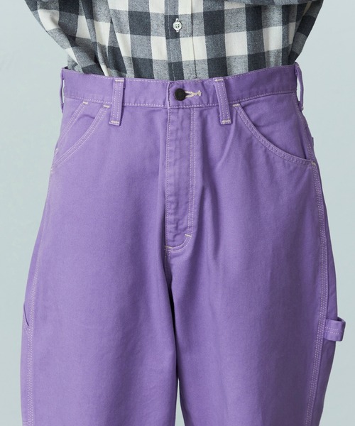 Wrangler/ラングラー【WRAPID TRANSIT/ラピッドトランジット】新色追加/ワイドペインターデニムパンツ カラーデニムパンツ【ユニセックス】（デニムパンツ）｜Lee（リー）