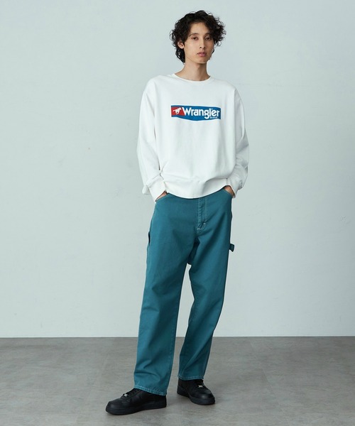 Wrangler/ラングラー【WRAPID TRANSIT/ラピッドトランジット】新色追加/ワイドペインターデニムパンツ カラーデニムパンツ【ユニセックス】（デニムパンツ）｜Lee（リー）