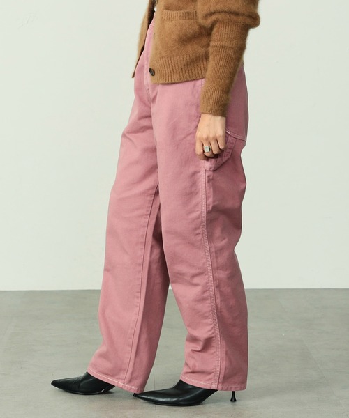 Lee(リー)の「Wrangler/ラングラー【WRAPID TRANSIT/ラピッドトランジット】新色追加/ワイドペインターデニムパンツ カラーデニムパンツ【ユニセックス】(デニムパンツ・メンズ・パープル/ピンク/ブルーグリーン/ライトインディゴブルー/オレンジ・X-LARGE/MEDIUM/LARGE/X-SMALL/SMALL)」の10枚目の写真