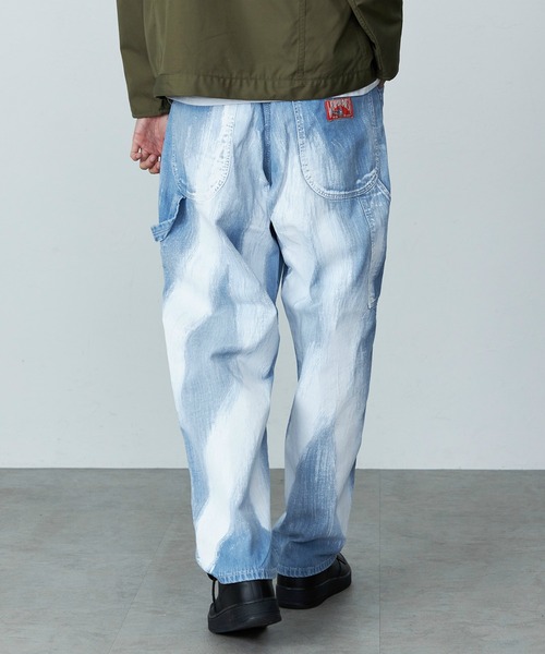 Wrangler/ラングラー【WRAPID TRANSIT/ラピッドトランジット】新色追加/ワイドペインターデニムパンツ カラーデニムパンツ【ユニセックス】（デニムパンツ）｜Lee（リー）