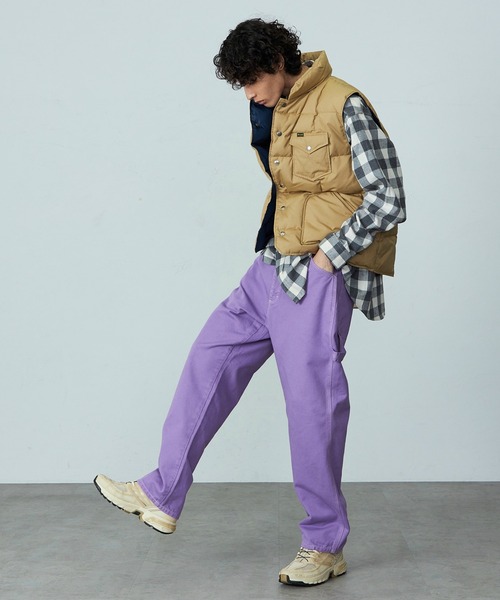 Wrangler/ラングラー【WRAPID TRANSIT/ラピッドトランジット】新色追加/ワイドペインターデニムパンツ カラーデニムパンツ【ユニセックス】（デニムパンツ）｜Lee（リー）