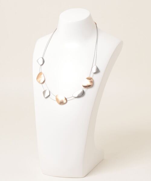 FOUR RAYED FLOWER NECKLACE(2JN1111)K10 ネックレス｜スター