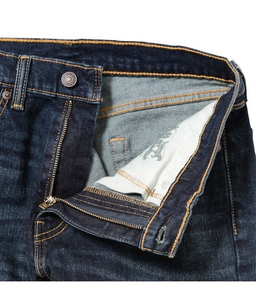 Levi's（リーバイス）の「Levi's リーバイス 505 REGULAR レギュラーストレート（デニムパンツ・メンズ・ワンウォッシュ/ダークインディゴブルー/ライトインディゴブルー・29inch/31inch/36inch/32inch/34inch/30inch/33inch/28inch）」の4枚目の写真