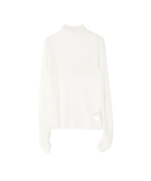 FREE'S MART（フリーズマート）の「◇シースルーハイネックカットソー（Tシャツ/カットソー・レディース・ホワイト/ブラック/ピンク・FREE）」の16枚目の写真