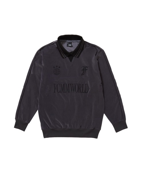 FCMM(エフシーエムエム)の「【日本限定アイテム】VELOUR SOCCER JERSEY/ベロアサッカージャージ(スウェット・レディース・アイボリー/ブラック/グレー・LARGE/MEDIUM)」の12枚目の写真