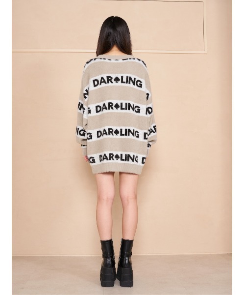 トランプジャガードニットカーディガン（カーディガン/ボレロ