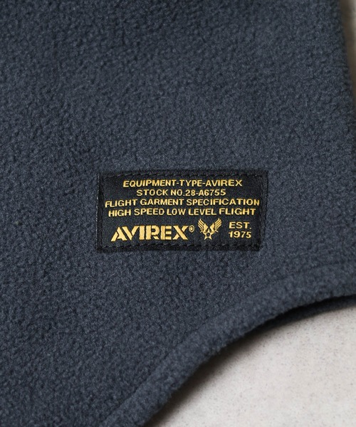 AVIREX(アヴィレックス)の「【78】【AVIREX】AX EX フードウォーマー(ネックウォーマー/スヌード・レディース・ブラック/カーキ/グレー・FREE)」の6枚目の写真