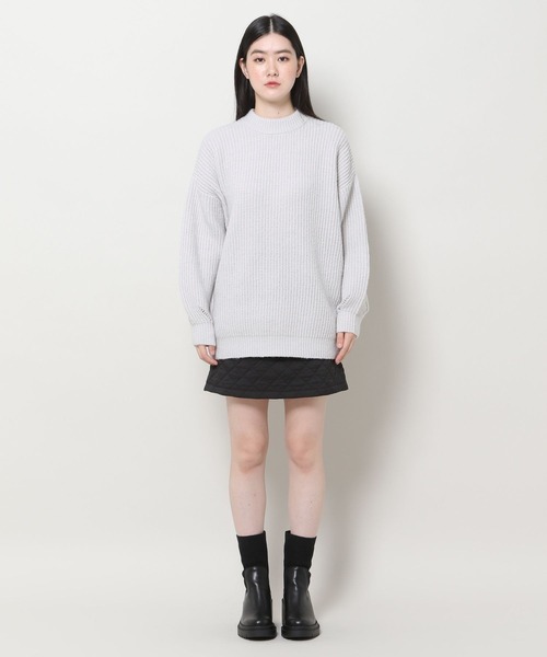 3.3 Field Trip (3.3フィールドトリップ)の「3.3 Field Trip/ネックBIGニット 2983559(ニット/セーター・レディース・グレー/ラベンダー/ホワイト・FREE)」の20枚目の写真