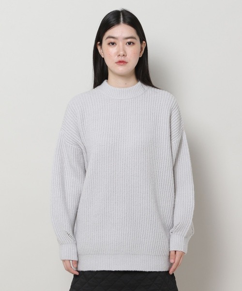 3.3 Field Trip (3.3フィールドトリップ)の「3.3 Field Trip/ネックBIGニット 2983559(ニット/セーター・レディース・グレー/ラベンダー/ホワイト・FREE)」の21枚目の写真