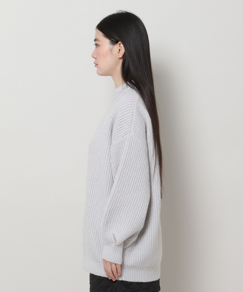 3.3 Field Trip (3.3フィールドトリップ)の「3.3 Field Trip/ネックBIGニット 2983559(ニット/セーター・レディース・グレー/ラベンダー/ホワイト・FREE)」の22枚目の写真