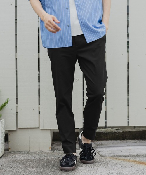 GLOBAL WORK(グローバルワーク)の「スゴラクストレッチスリムパンツ/975726(その他パンツ・メンズ・ネイビー/チャコールグレー/カーキ/ベージュ系その他3/ブラック/グレー/ネイビー系9/その他/ブルー・LARGE/SMALL/X-LARGE/X-SMALL/MEDIUM/XX-LARGE/3XL)」の16枚目の写真