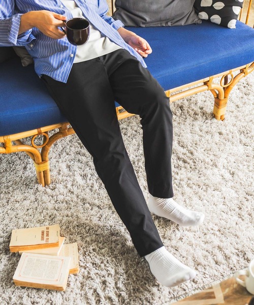 GLOBAL WORK(グローバルワーク)の「スゴラクストレッチスリムパンツ/975726(その他パンツ・メンズ・ネイビー/チャコールグレー/カーキ/ベージュ系その他3/ブラック/グレー/ネイビー系9/その他/ブルー・LARGE/SMALL/X-LARGE/X-SMALL/MEDIUM/XX-LARGE/3XL)」の13枚目の写真