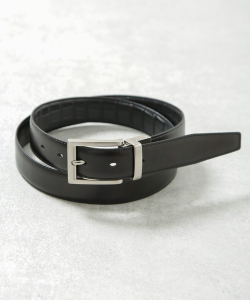 NANO universe（ナノユニバース）の「レザーリバーシブルベルト（ベルト・メンズ・その他2/その他1/その他3・FREE）」の7枚目の写真