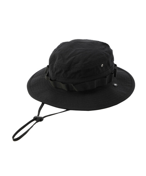 DANTON【24春夏】BOONIE HAT(ブーニー ハット)  BLACK DANTON（ダントン）の「NYLON OXFORD BOONIE HAT（ハット）」 - WEAR