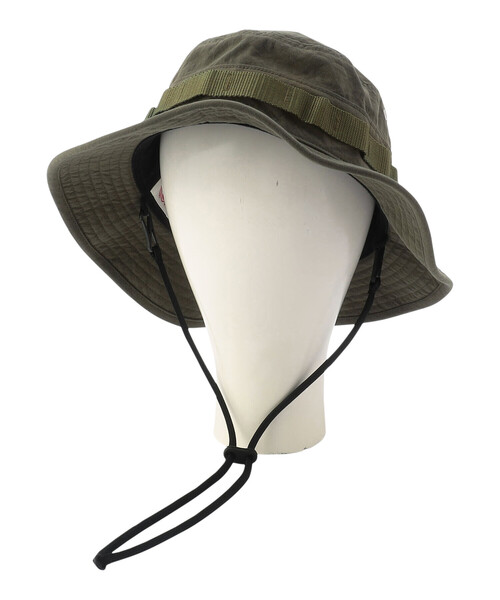 DANTON【24春夏】BOONIE HAT(ブーニー ハット)  BLACK DANTON（ダントン）の「NYLON OXFORD BOONIE HAT（ハット）」 - WEAR