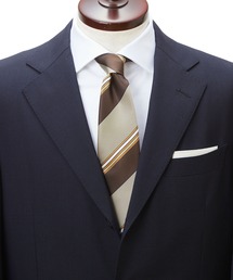 Cricket（クリケット）の「【CRICKET】クリケット 地切替 ストライプ ネクタイ 日本製（ネクタイ）」